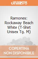 Ramones: Rockaway Beach White (T-Shirt Unisex Tg. M) gioco