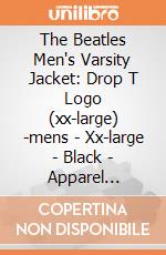 The Beatles Men's Varsity Jacket: Drop T Logo (xx-large) -mens - Xx-large - Black - Apparel Varsity Jackets gioco