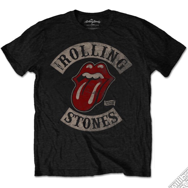 Rolling Stones (The): Tour 78 Black (T-Shirt Unisex Tg. M) gioco