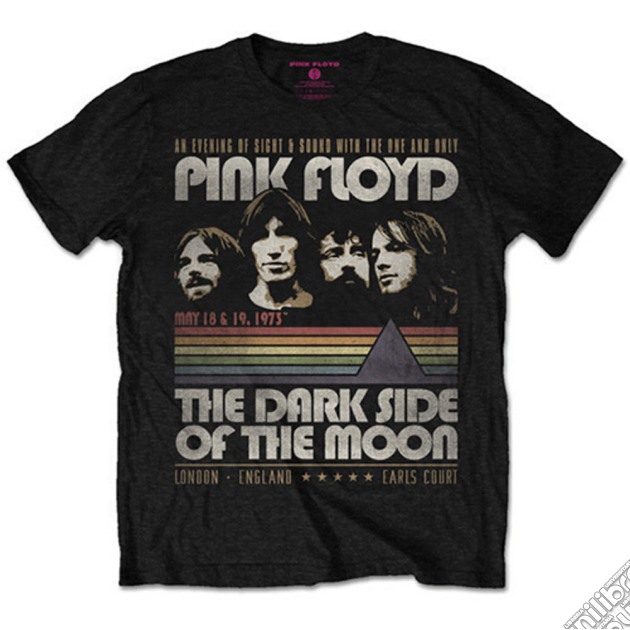 Pink Floyd: Vintage Stripes Black (T-Shirt Unisex Tg. L) gioco