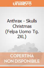 Anthrax - Skulls Christmas (Felpa Uomo Tg. 2XL) gioco