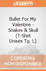 Bullet For My Valentine - Snakes & Skull (T-Shirt Unisex Tg. L) gioco