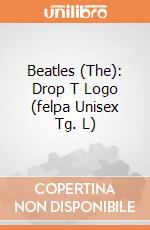 Beatles (The): Drop T Logo (felpa Unisex Tg. L) gioco