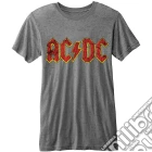 Ac/Dc - Burn-out Logo (T-Shirt Unisex Tg. 2XL) giochi