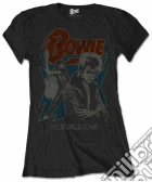 David Bowie - 1972 World Tour Blk (T-Shirt Donna Tg. XL) giochi