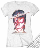 David Bowie - Aladdin Slane White (T-Shirt Donna Tg. L) giochi