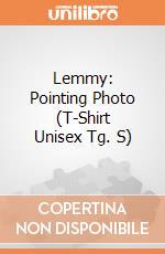 Lemmy: Pointing Photo (T-Shirt Unisex Tg. S) gioco