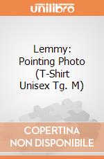 Lemmy: Pointing Photo (T-Shirt Unisex Tg. M) gioco