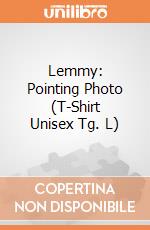 Lemmy: Pointing Photo (T-Shirt Unisex Tg. L) gioco