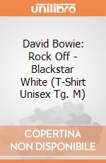 David Bowie: Rock Off - Blackstar White (T-Shirt Unisex Tg. M) giochi