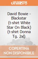 David Bowie - Blackstar (t-shirt White Star On Black) (t-shirt Donna Tg. 2xl) gioco