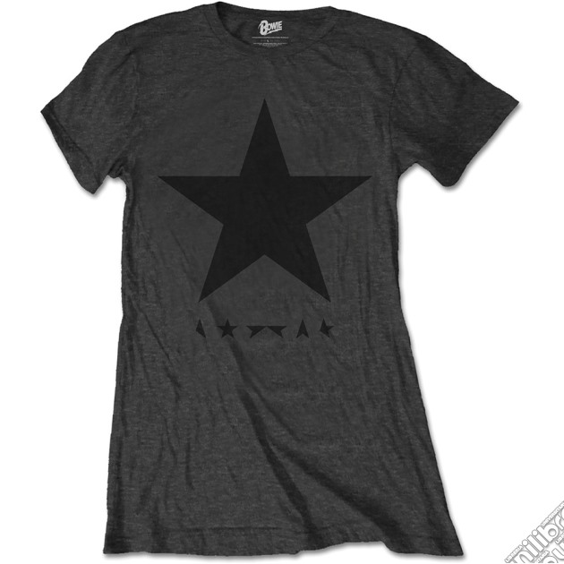 David Bowie - Blackstar (t-shirt On Grey) (t-shirt Donna Tg. S) gioco