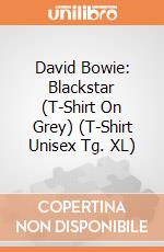 David Bowie: Blackstar (T-Shirt On Grey) (T-Shirt Unisex Tg. XL) gioco