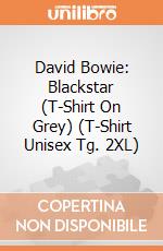 David Bowie: Blackstar (T-Shirt On Grey) (T-Shirt Unisex Tg. 2XL) gioco