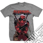 Marvel: Deadpool - Big Print Grey (T-Shirt Unisex Tg. 2XL)