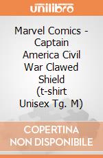Marvel Comics - Captain America Civil War Clawed Shield (t-shirt Unisex Tg. M) gioco