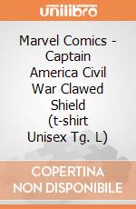 Marvel Comics - Captain America Civil War Clawed Shield (t-shirt Unisex Tg. L) gioco