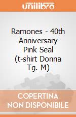 Ramones - 40th Anniversary Pink Seal (t-shirt Donna Tg. M) gioco