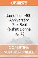 Ramones - 40th Anniversary Pink Seal (t-shirt Donna Tg. L) gioco