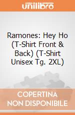 Ramones: Hey Ho (T-Shirt Front & Back) (T-Shirt Unisex Tg. 2XL) gioco