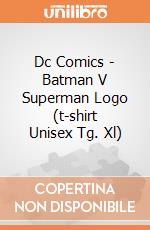 Dc Comics - Batman V Superman Logo (t-shirt Unisex Tg. Xl) gioco