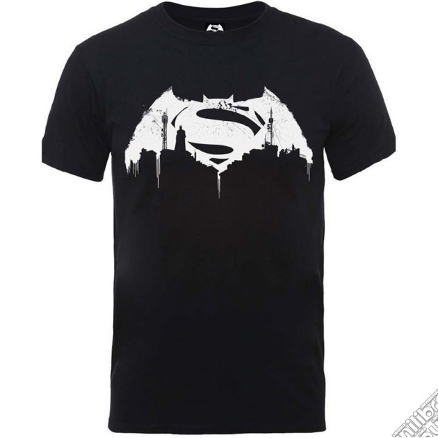 Dc Comics - Batman V Superman Beaten Logo (T-Shirt Unisex Tg. S) gioco