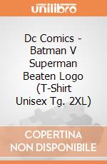 Dc Comics - Batman V Superman Beaten Logo (T-Shirt Unisex Tg. 2XL) gioco