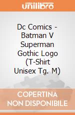 Dc Comics - Batman V Superman Gothic Logo (T-Shirt Unisex Tg. M) gioco