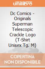 Dc Comics - Originals Superman Telescopic Crackle Logo (T-Shirt Unisex Tg. M) gioco