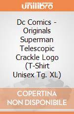 Dc Comics - Originals Superman Telescopic Crackle Logo (T-Shirt Unisex Tg. XL) gioco