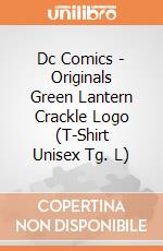 Dc Comics - Originals Green Lantern Crackle Logo (T-Shirt Unisex Tg. L) gioco