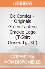 Dc Comics - Originals Green Lantern Crackle Logo (T-Shirt Unisex Tg. XL) gioco