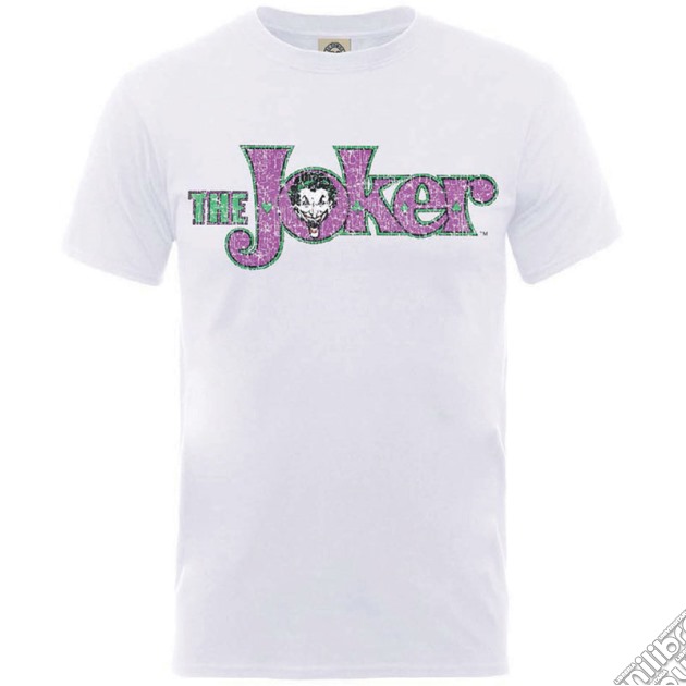 Dc Comics - Joker Crackle Logo (T-Shirt Unisex Tg. M) gioco