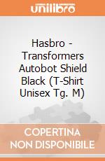Hasbro - Transformers Autobot Shield Black (T-Shirt Unisex Tg. M) gioco