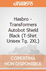 Hasbro - Transformers Autobot Shield Black (T-Shirt Unisex Tg. 2XL) gioco