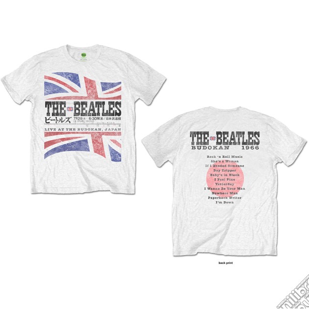 Beatles (The): Budokan Set List (T-Shirt Unisex Tg. L) gioco