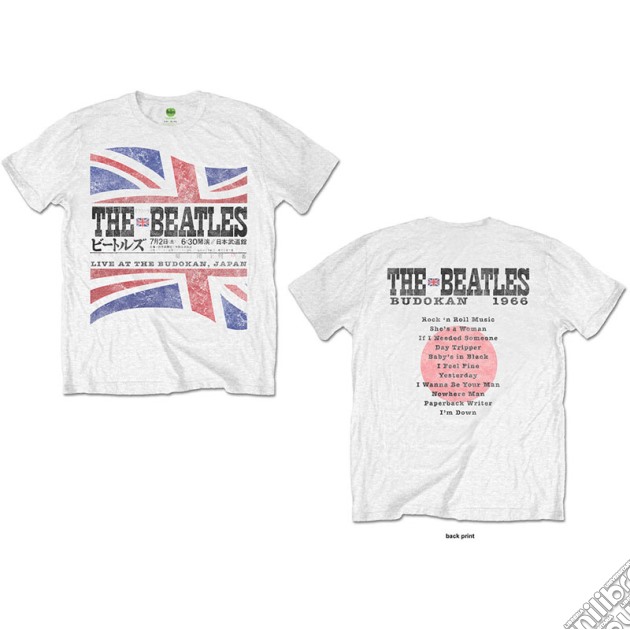 Beatles (The) - Budokan Set List (T-Shirt Unisex Tg. 2XL) gioco
