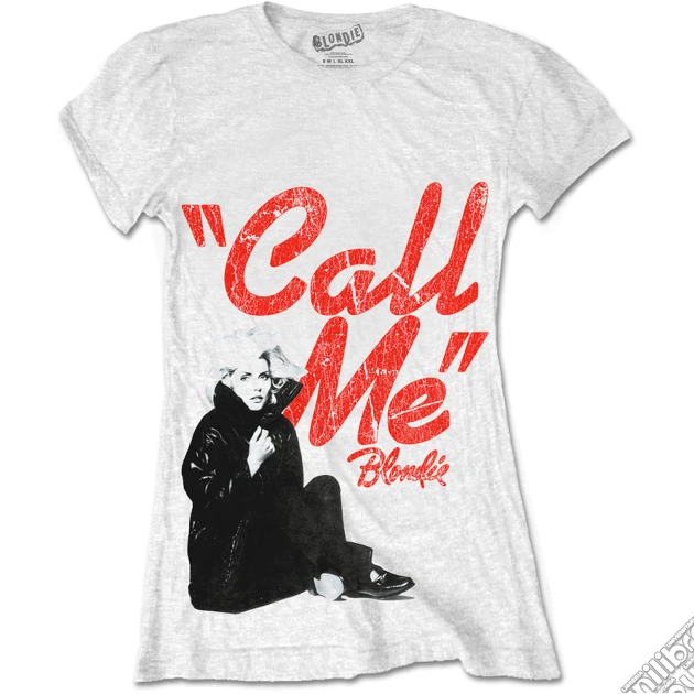 Blondie: Call Me (T-Shirt Donna Tg. L) gioco di Rock Off
