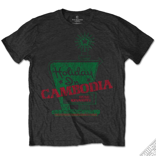 Dead Kennedys - Holiday In Cambodia (T-Shirt Unisex Tg. M) gioco di Rock Off