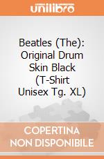 Beatles (The): Original Drum Skin Black (T-Shirt Unisex Tg. XL) gioco
