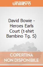 David Bowie - Heroes Earls Court (t-shirt Bambino Tg. S) gioco