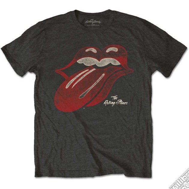 Rolling Stones (The): Vintage Tongue Logo (T-Shirt Unisex Tg. M) gioco