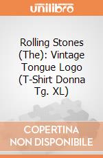 Rolling Stones (The): Vintage Tongue Logo (T-Shirt Donna Tg. XL) gioco