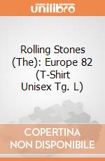 Rolling Stones (The): Europe 82 (T-Shirt Unisex Tg. L) gioco
