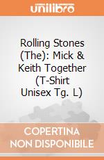 Rolling Stones (The): Mick & Keith Together (T-Shirt Unisex Tg. L) gioco
