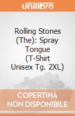 Rolling Stones (The): Spray Tongue (T-Shirt Unisex Tg. 2XL) gioco