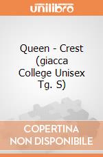 Queen - Crest (giacca College Unisex Tg. S) gioco
