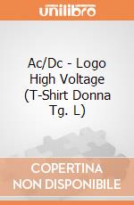 Ac/Dc - Logo High Voltage (T-Shirt Donna Tg. L) gioco