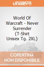 World Of Warcraft - Never Surrender (T-Shirt Unisex Tg. 2XL) gioco