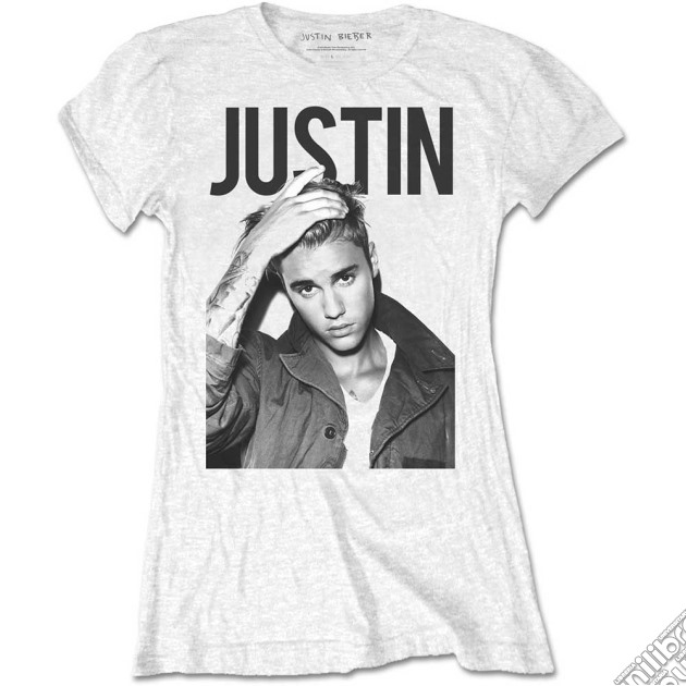 Justin Bieber: Bold (T-Shirt Donna Tg. M) gioco di Rock Off